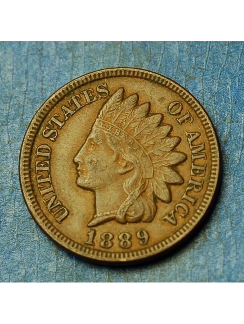 W151 1889 Indian Head Cent Penny 1c - 🔥🔥STUNNER🔥🔥 - Check Out Our Store